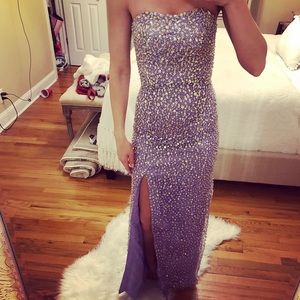 Sherri Hill beaded dress